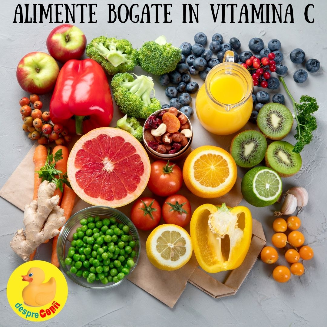 alimente bogate in vitamina c